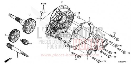 BOITE DE VITESSES NSS125ADK de 2020